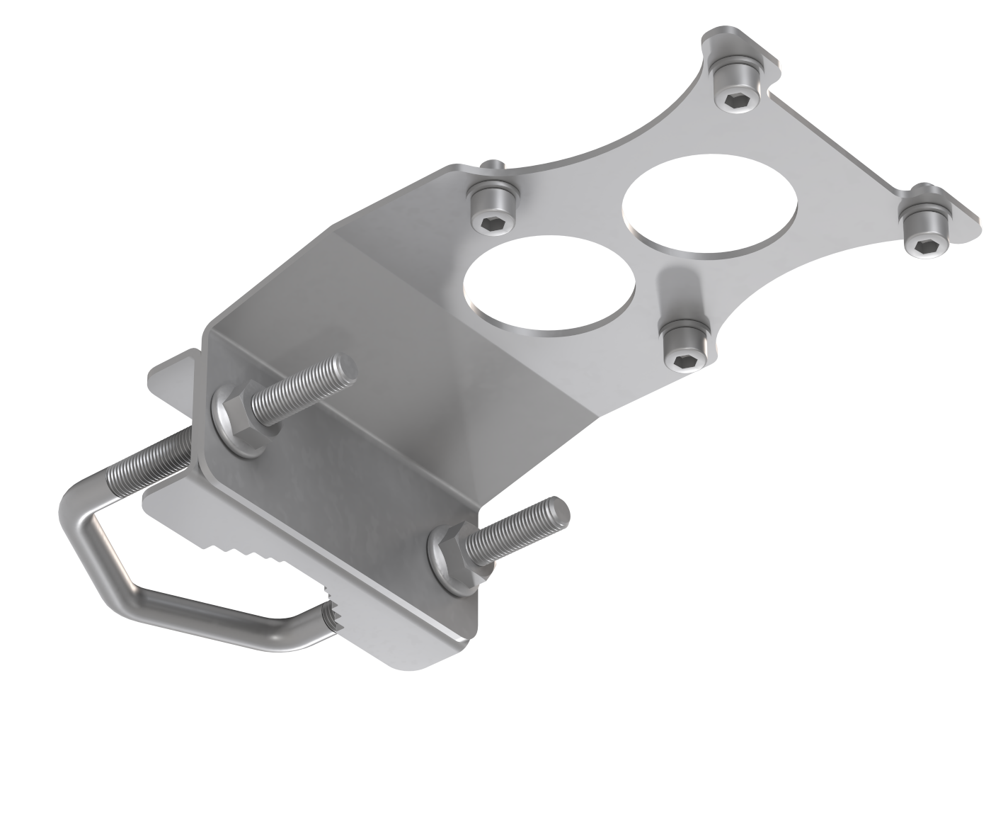 Galvanized Steel bracket for QuSpot