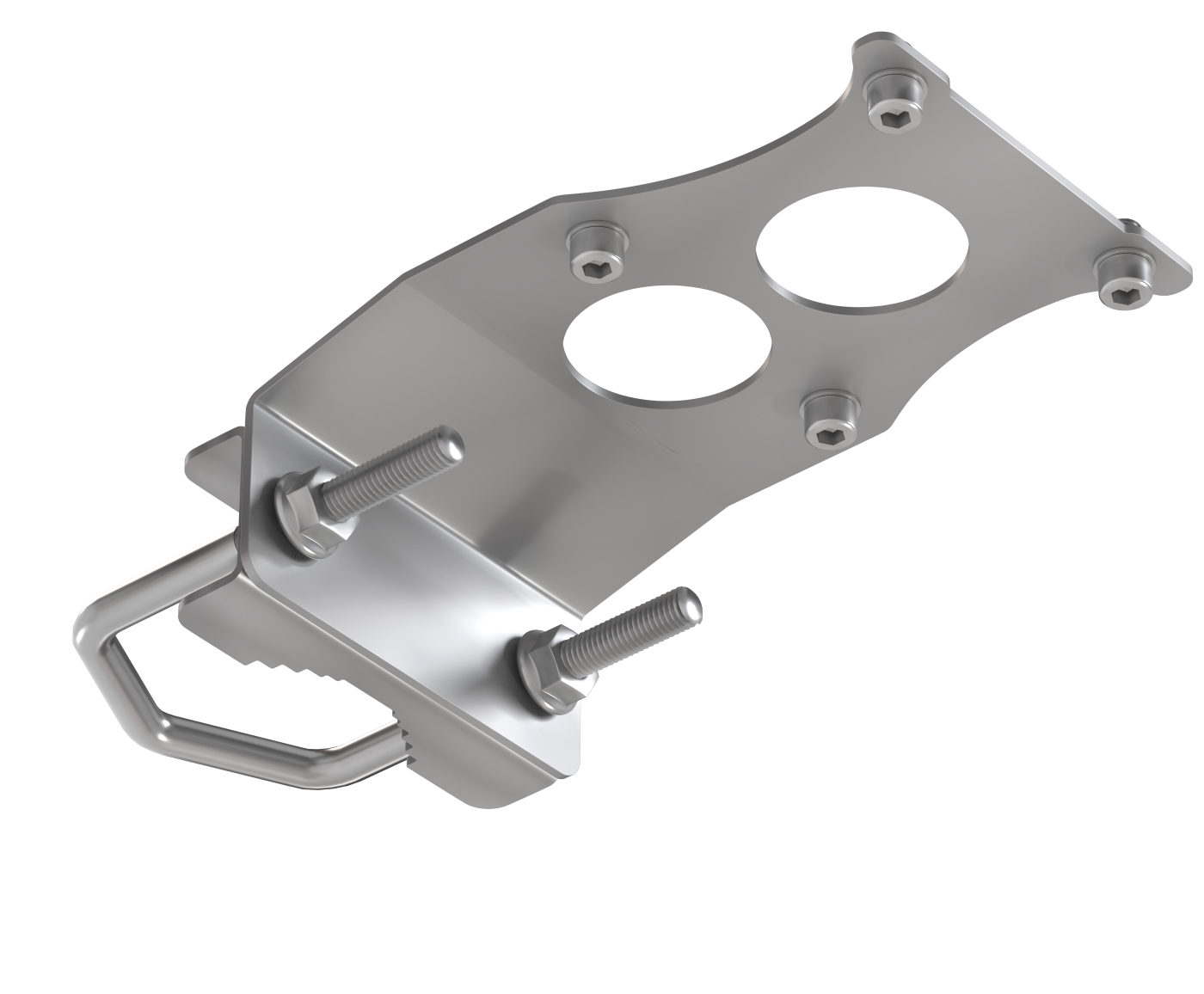 Galvanized Steel bracket for QuSpot