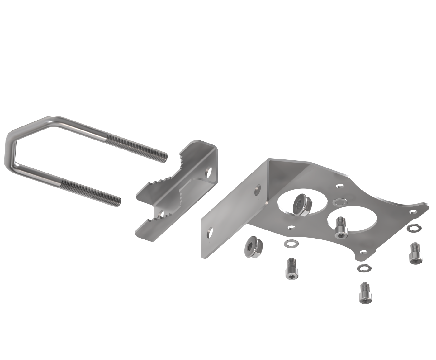 Galvanized Steel bracket for QuSpot